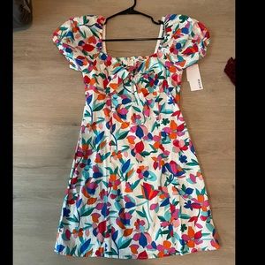Floral Mini Dress